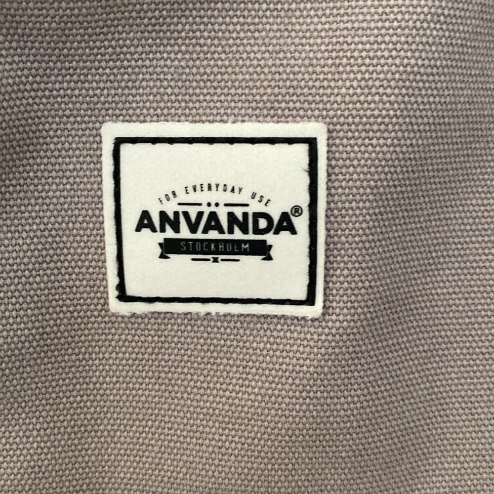 ANVANDA Stockholm Leather/Canvas Backpack - Picture 10 of 13